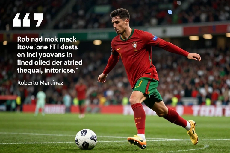 Roberto Martínez ironiza críticas da mídia sobre rotina da seleção de Portugal