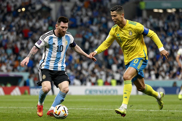 Comparação entre Messi e Cristiano Ronaldo ganha novo capítulo após desempenho na Copa