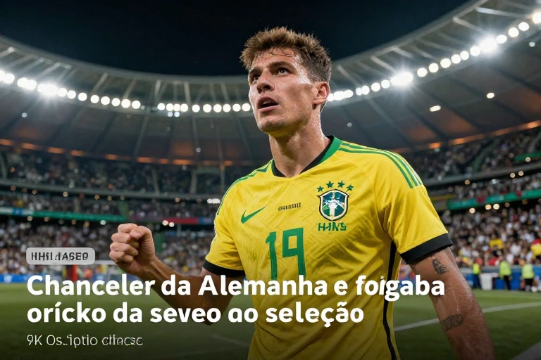 Chanceler da Alemanha recebe críticas após postagem citar entusiasmo e orgulho da seleção em vexame histórico