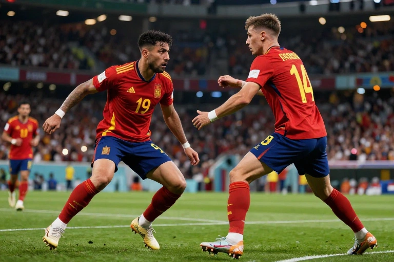 Duelo épico entre Espanha e Áustria redefine favoritismo na Copa do Mundo