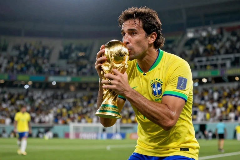 Favoritos na Copa: Scaloni aponta Brasil e França como potências ao título