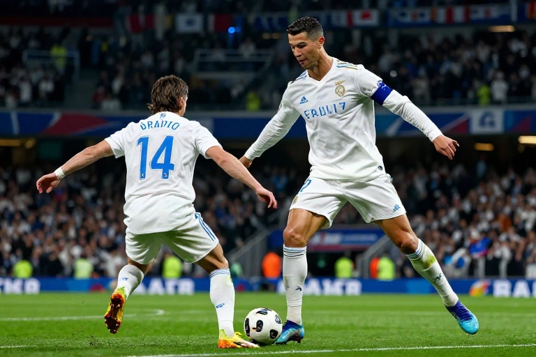 Duelo entre Modric e Cristiano Ronaldo redefine legado em Mundiais