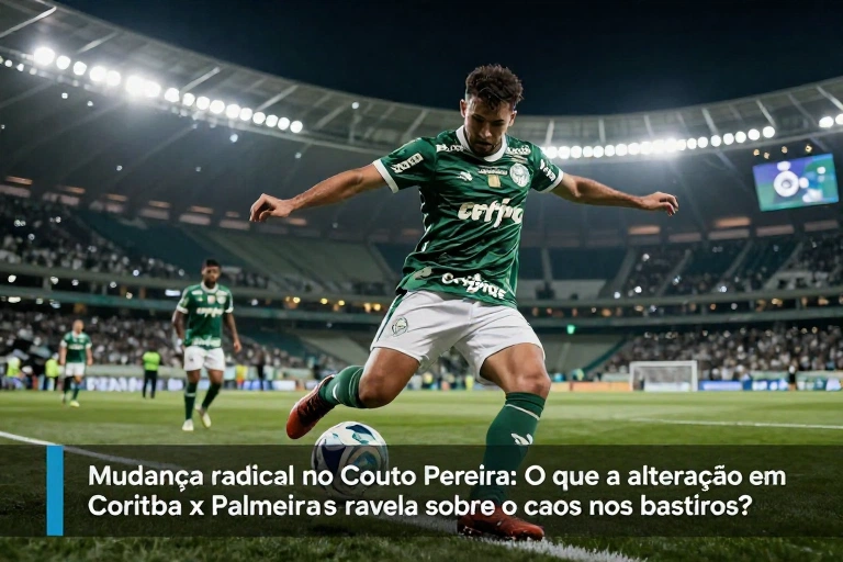 Mudança radical no Couto Pereira: O que a alteração em Coritiba x Palmeiras revela sobre o caos nos bastidores?