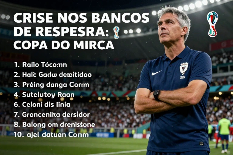 Crise nos bancos de reserva: Copa do Mundo já tem 8 técnicos demitidos ou que pediram demissão; veja lista
