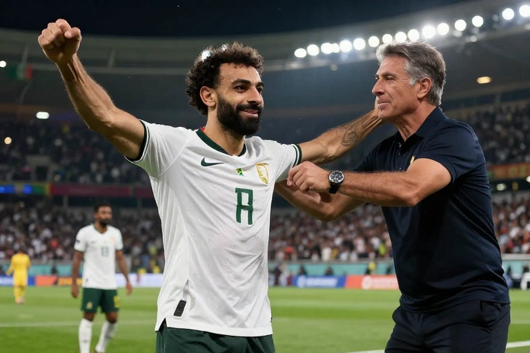 Egito celebra classificação histórica com emoção de Salah e técnico