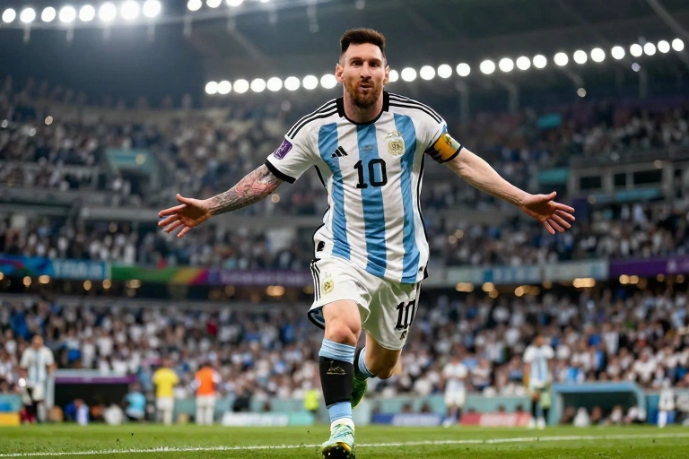 Lionel Messi comanda classificação argentina e viraliza nas redes sociais
