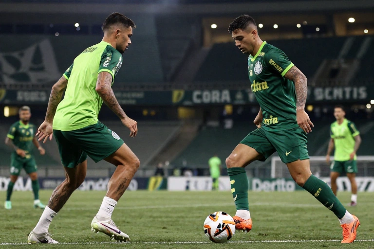 A preparação intensa que agita a Academia: Palmeiras trabalha em dois períodos nesta sexta e confirma jogo-treino contra o Primavera