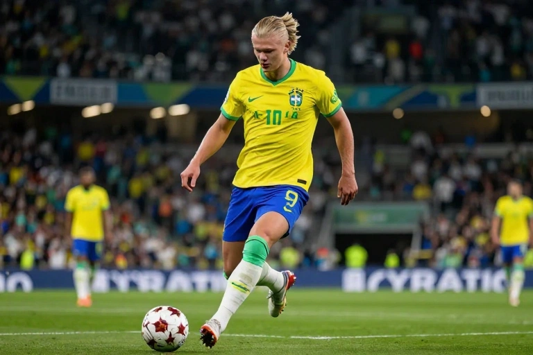 A velocidade de Haaland assombra a Seleção Brasileira antes do confronto decisivo