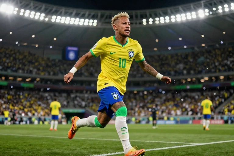 Neymar recebe apoio após eliminação do Brasil em Nova Jersey