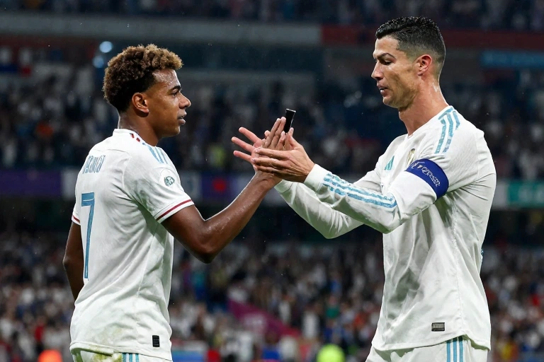 Passagem de bastão: o gesto de Lamine Yamal após a despedida de Cristiano Ronaldo