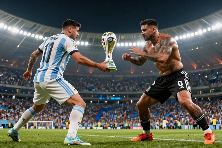 Duelo de gigantes: Argentina x Egito abala as estruturas do mundial