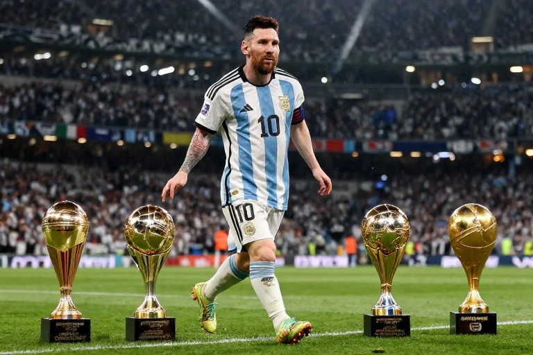 Messi acumula quatro prêmios de Melhor da Partida e fica a um de igualar marca histórica