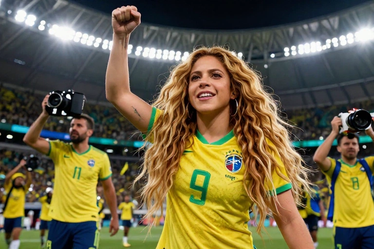 Shakira reforça torcida por Colômbia e crava: “Esse Mundial é nosso” gera euforia