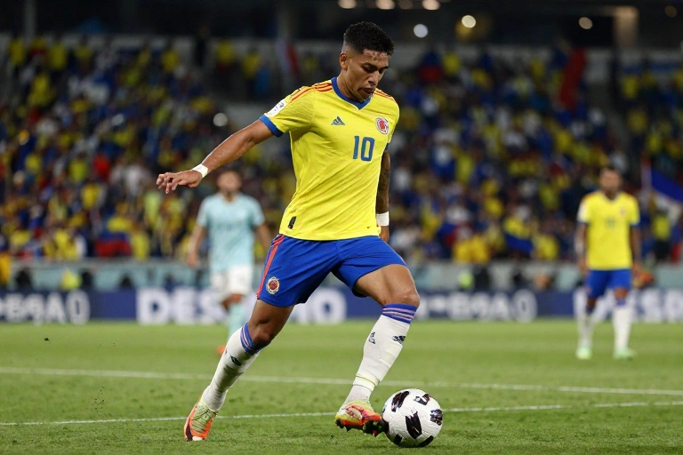 Jhon Arias pede reflexão sobre futebol colombiano após eliminação na Copa