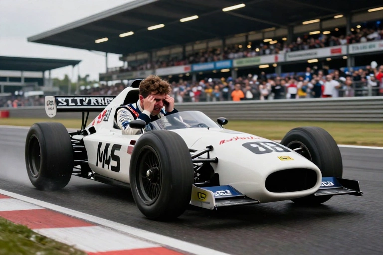 Lágrimas em Silverstone: Bearman, da Haas, chora ao guiar Lotus lendária de Senna