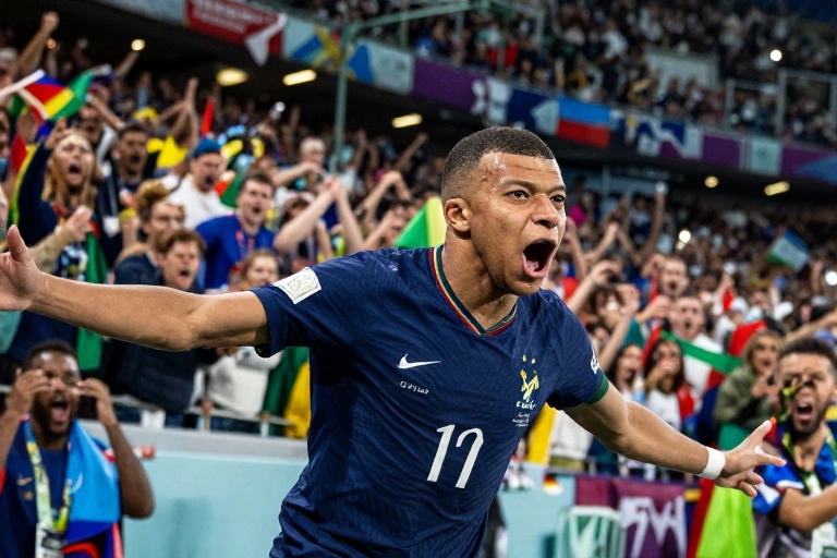 Mbappé desperdiça pênalti inédito em Copas e torcida francesa entra em pânico; assista