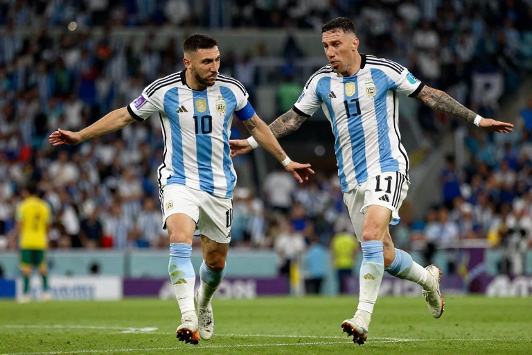 Scaloni pode repetir escalação titular da Argentina contra a Suíça nas quartas