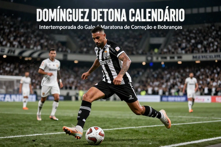 Domínguez Detona Calendário: Intertemporada do Galo é Maratona de Correção e Cobranças