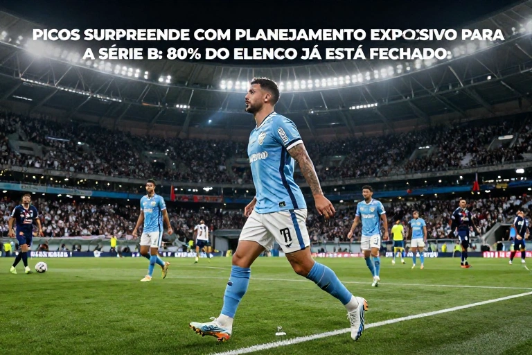 PICOS SURPREENDE COM PLANEJAMENTO EXPLOSIVO PARA A SÉRIE B: 80% DO ELENCO JÁ ESTÁ FECHADO!