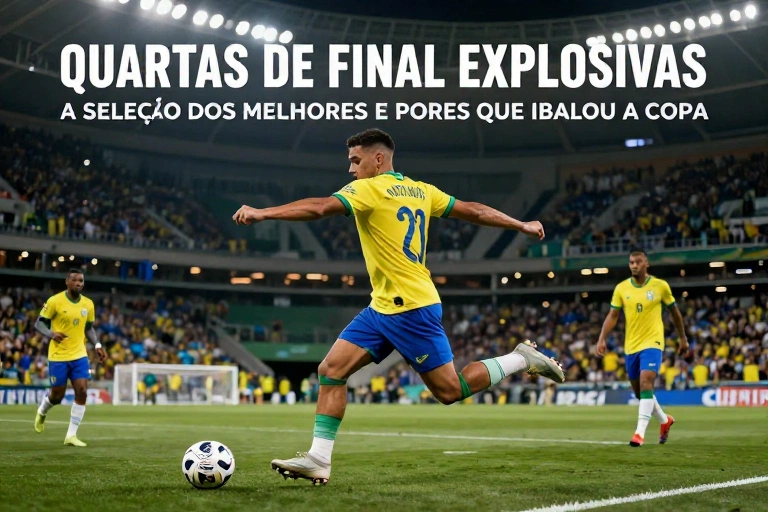 Quartas de Final Explosivas: A Seleção dos Melhores e Piores que Abalou a Copa