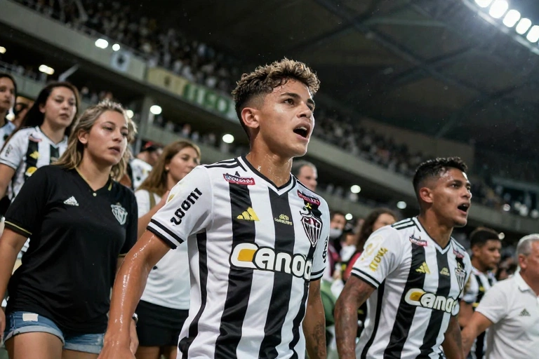 Herança de craque? Filho de Maycon marca golaço no Sub-9 do Galo e família explode na arquibancada