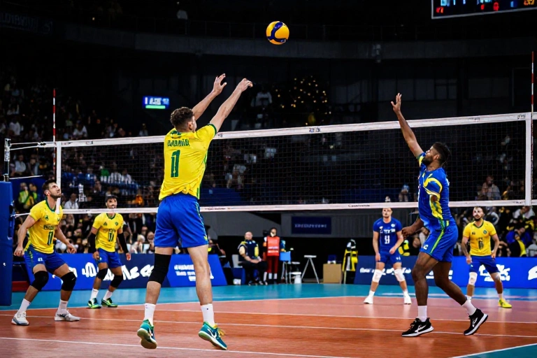 Confronto Épico: Brasil e EUA Duelam na Liga das Nações de Vôlei