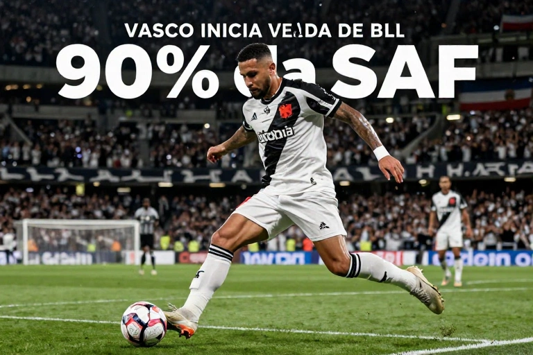Vasco Inicia Venda de 90% da SAF e Atrai Investimento Milionário