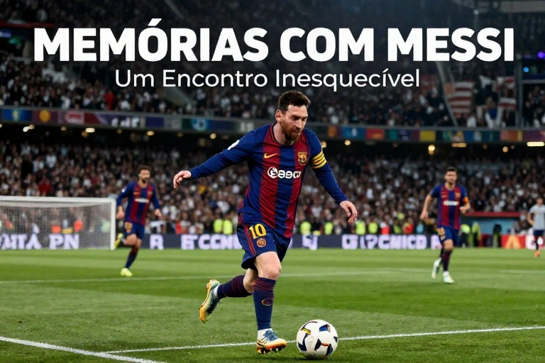 Memórias com Messi: Um Encontro Inesquecível