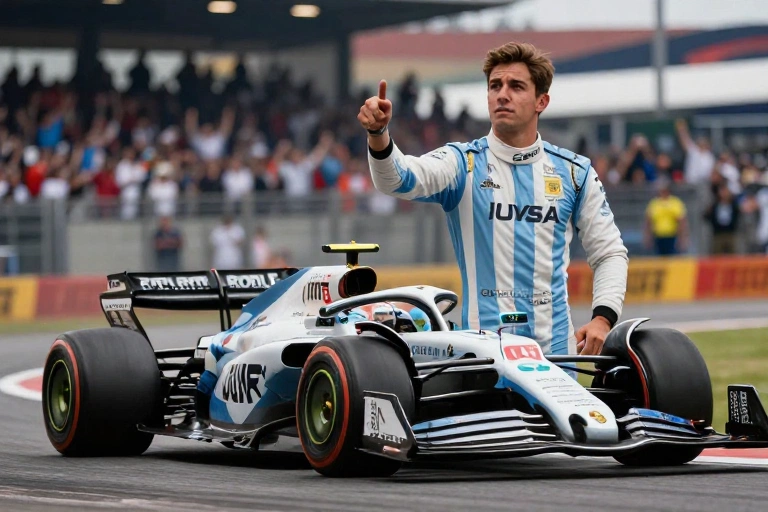 Colapinto Brilha na F1 e Celebra Vitória da Argentina