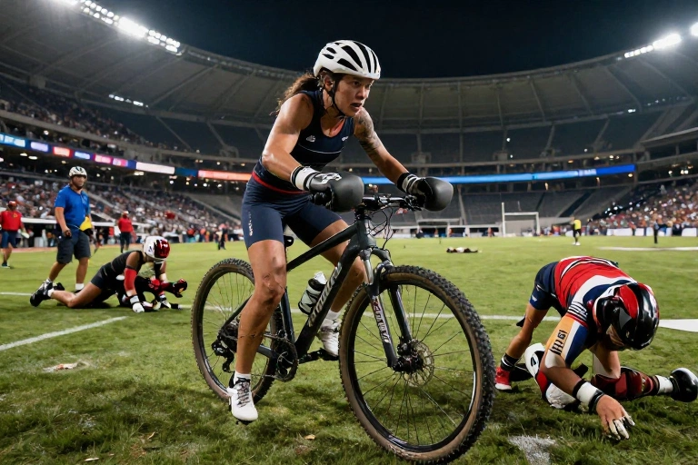 Boxeadora americana morre atropelada: acidente brutal enquanto pedalava no Texas