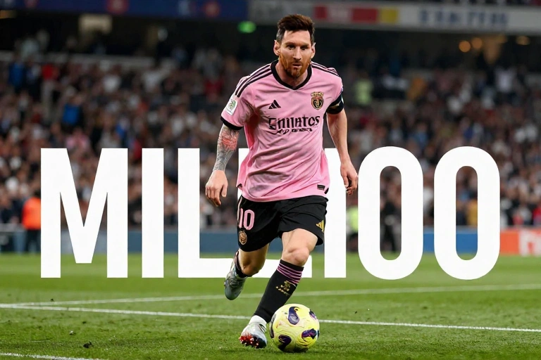 Messi inicia corrida pelo milésimo gol oficial e reacende comparação com Pelé