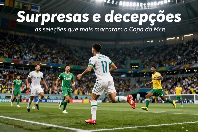 Surpresas e decepções: as seleções que mais marcaram a Copa do Mundo