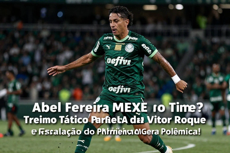 Abel Ferreira MEXE no Time? Treino Tático Revela PRESENÇA de Vitor Roque e Escalação do Palmeiras Gera Polêmica!