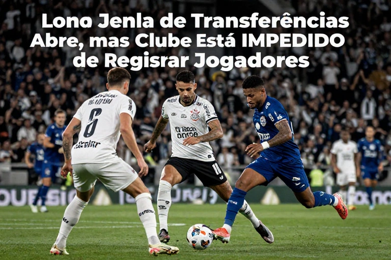 Corinthians na Lona: Janela de Transferências Abre, mas Clube Está IMPEDIDO de Registrar Jogadores; Entenda o Drama Financeiro