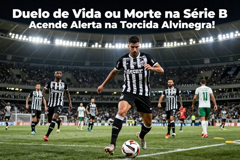 Ceará x CRB: Duelo de Vida ou Morte na Série B Acende Alerta na Torcida Alvinegra!