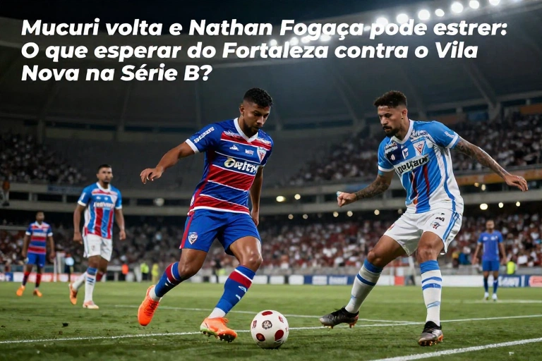 Mucuri volta e Nathan Fogaça pode estrear: O que esperar do Fortaleza contra o Vila Nova na Série B?