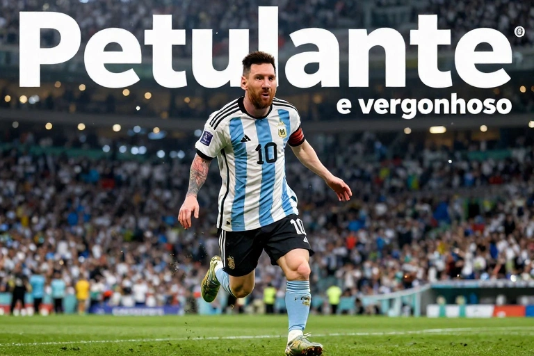 Messi ‘petulante’ e ‘vergonhoso’: jornal inglês detona comportamento do craque na final da Copa
