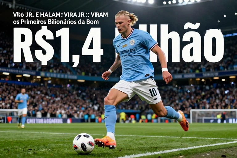 Yamal e Haaland Viram os Primeiros Bilionários da Bola com R$ 1,4 Bilhão; Vini Jr. Amarga 7º Lugar
