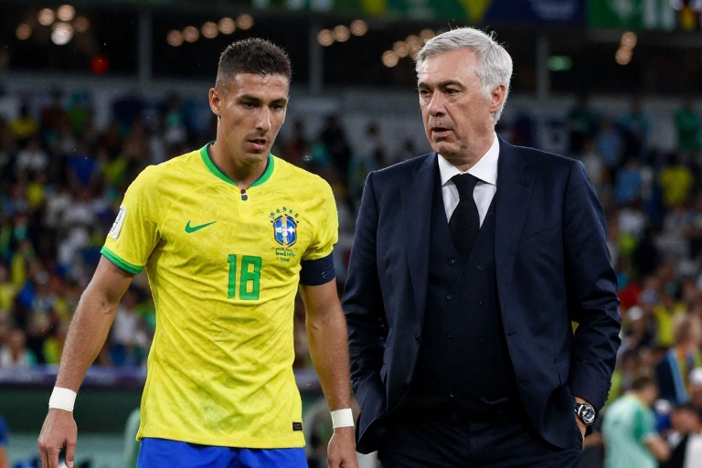 Ancelotti ignora cantada da Itália e reafirma compromisso de ferro com Brasil até 2030