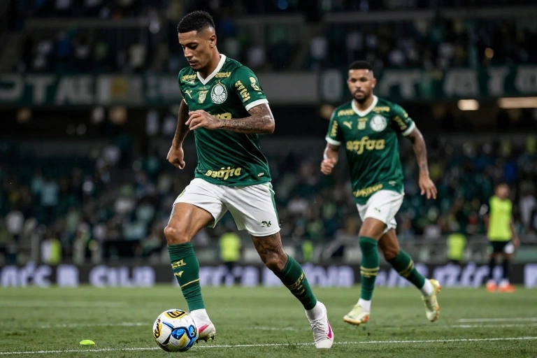 Giay avança em recuperação e dupla treina solta: Palmeiras ganha reforços de peso para decisão contra o Atlético-MG