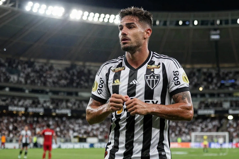 Vai jogar? Domínguez revela situação clínica de Scarpa no Atlético-MG e sinaliza planos