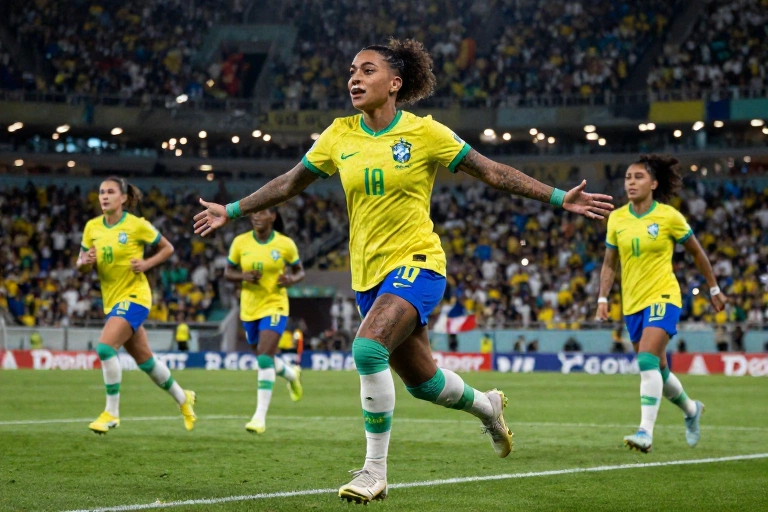 Seleção arrasadora: Brasil vence Peru e já carimba vaga na semifinal da Copa Sul-Americana feminina