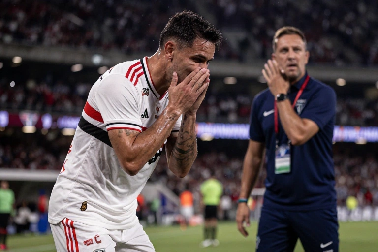 Transfer ban do São Paulo vira pesadelo: Domingos Duarte parado e diretoria em desespero