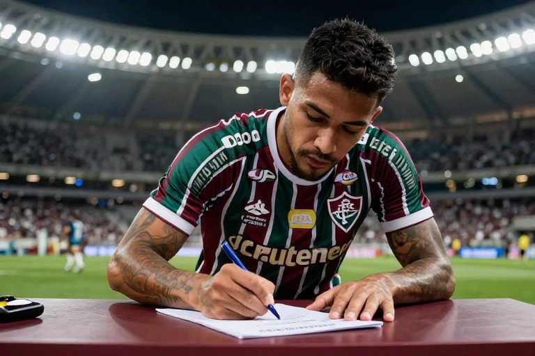 Fluminense cede promessa em negociação ousada: Davi Schuindt assina com AVS até 2030 e mantém 50%