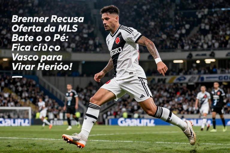 Brenner Recusa Oferta da MLS e Bate o Pé: Fica no Vasco para Virar Herói!