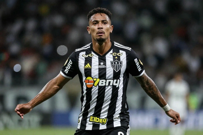 Paulinho reencontra o Atlético-MG e expõe o vazio que deixou no ataque alvinegro