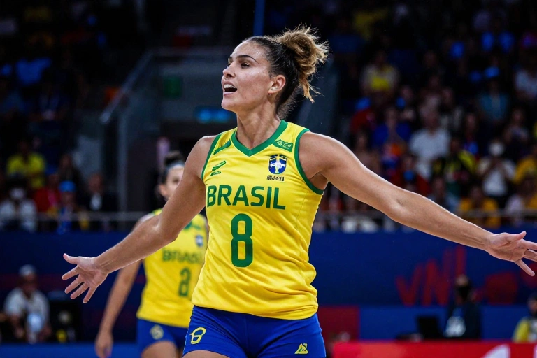 Prêmio milionário da VNL feminina: Brasil a um jogo de faturar R$ 5,5 milhões e quebrar jejum de títulos