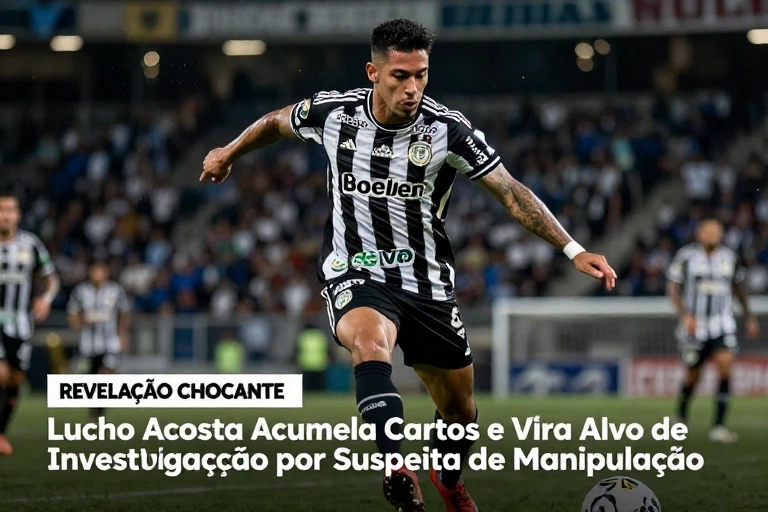 Revelação Chocante: Lucho Acosta Acumula Cartões e Vira Alvo de Investigação por Suspeita de Manipulação