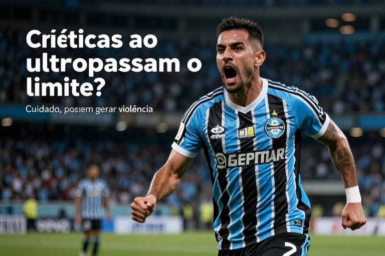 Críticas ao Grêmio ultrapassam o limite? Luís Castro dispara: ‘Cuidado, podem gerar violência’