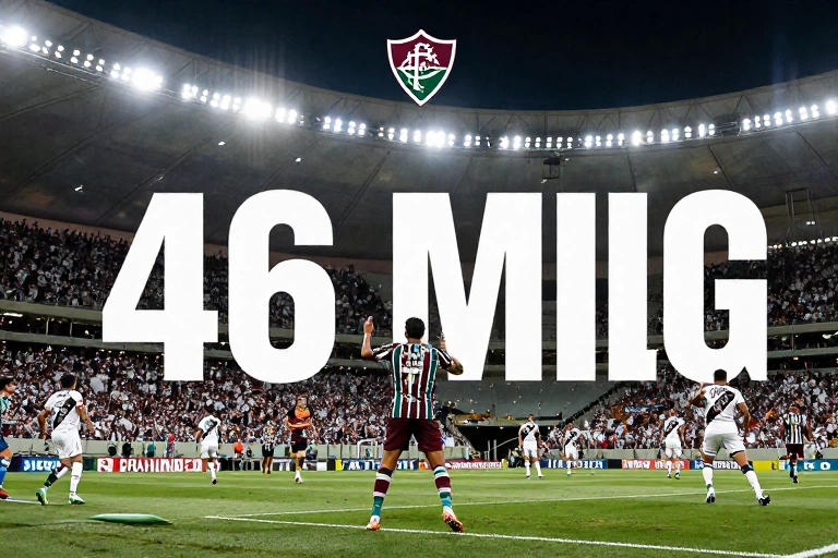 Fluminense x Vasco explode no Maracanã: 46 mil vozes e uma vaga que vale o ano